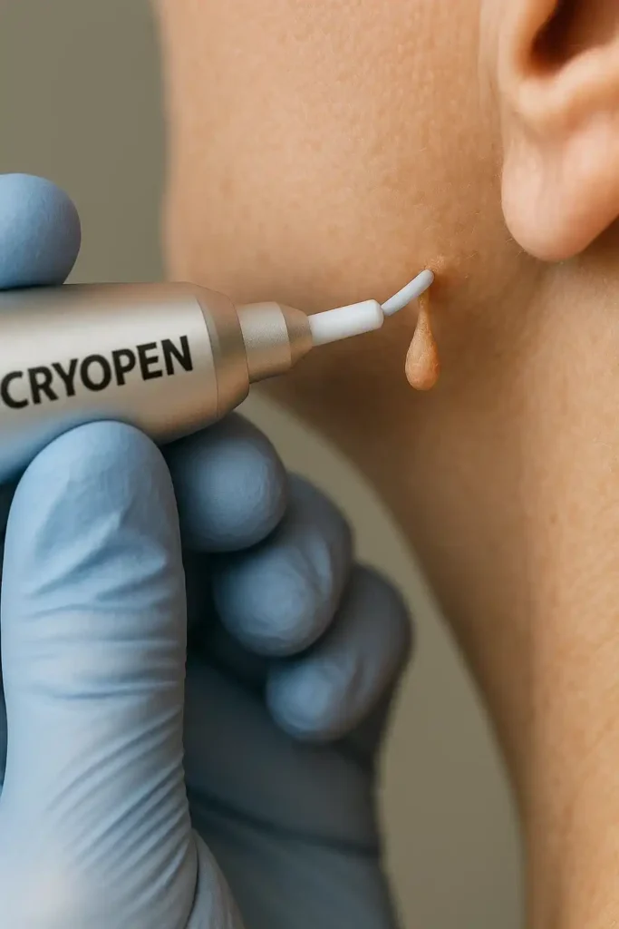 Cryopen for skin tags removal Hampshire speak to our team today!