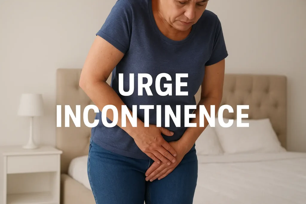 how to manage urge incontinence Hampshire symptoms