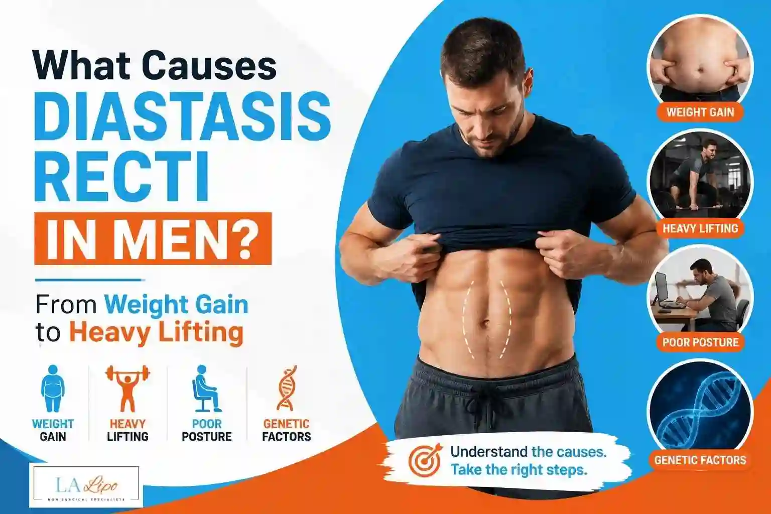 What Causes Diastasis Recti in Men? From Weight Gain to Heavy Lifting Hampshire
